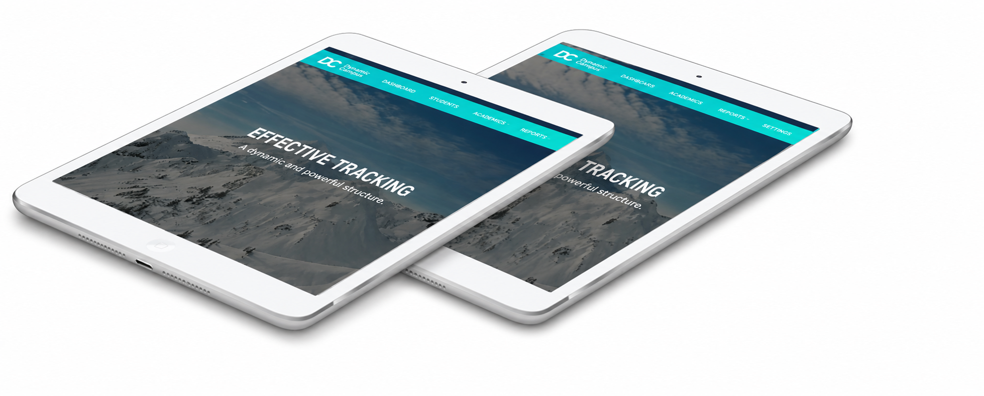 Dynamic Campus tablet görünümü